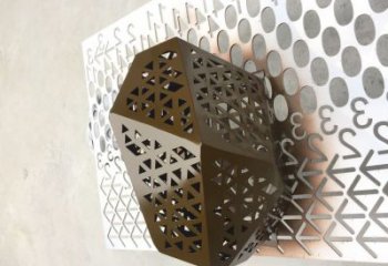 彩繪石塊雕塑 電鍍現代景觀石雕塑 公園石頭雕塑