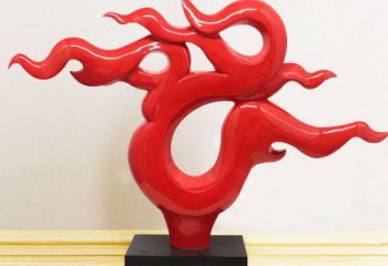 幾何火把雕塑 發(fā)光公園篝火雕塑 大門口星火相傳主題