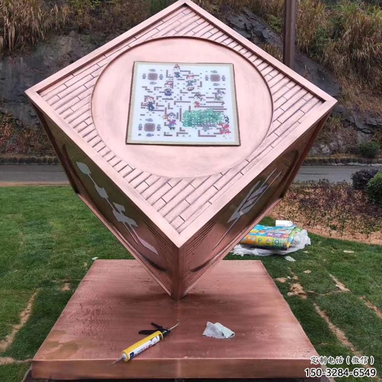 異形天平雕塑 現(xiàn)代校園公平雕塑 校園天平秤雕塑