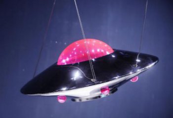 廣場飛碟雕塑 抽象飛船雕塑 烤漆宇宙雕塑