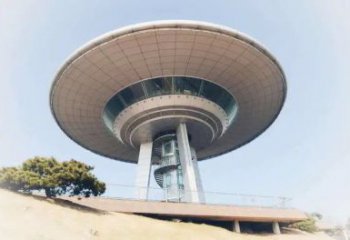 幾何飛碟雕塑 發光公園宇宙雕塑 大門口飛船雕塑