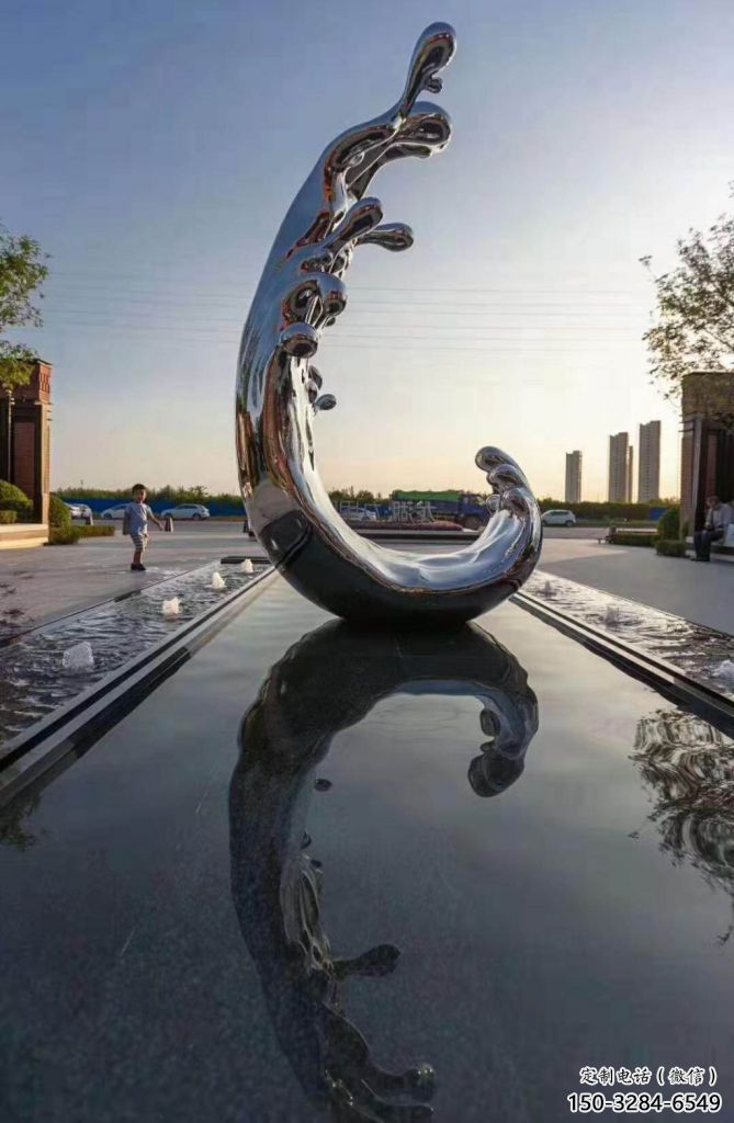 仿古水花雕塑 騰飛水景雕塑 房地產(chǎn)雕塑