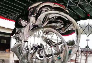 幾何水花雕塑 發(fā)光公園雕塑 大門口水景雕塑