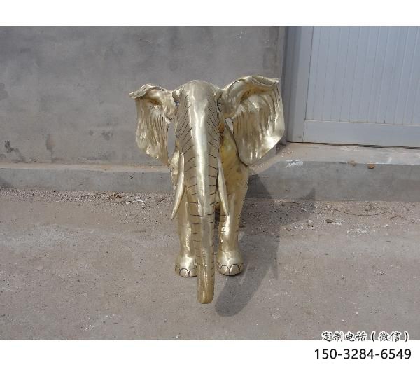 商場大象雕塑批發，美陳雕塑，銅大象雕塑標準