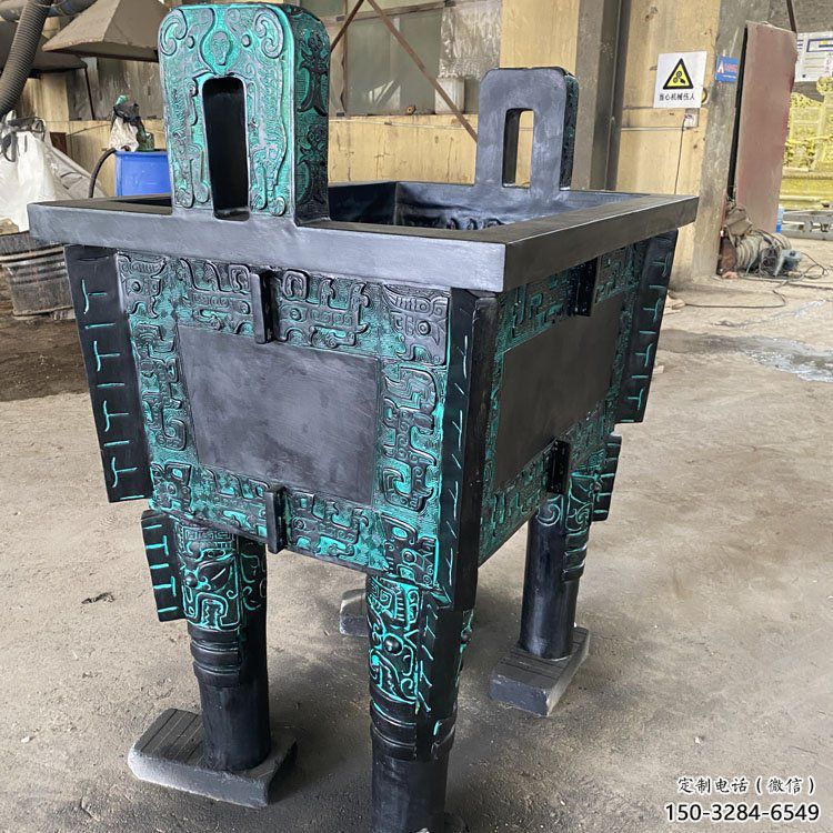 四足大克鼎雕塑生產(chǎn)廠家