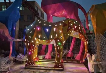 大象雕塑定制，歐式風(fēng)格，烤漆大象雕塑供給