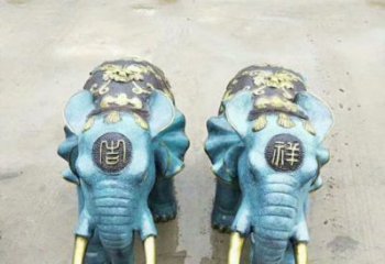 大象雕塑選用，鑄造工藝，彩繪大象雕塑生產廠家