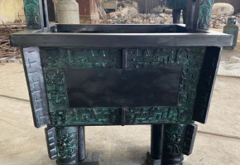 大型青銅鼎銅雕生產
