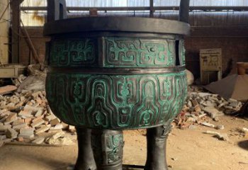 圓鼎雕塑，銅器景觀雕塑，鑄銅工藝