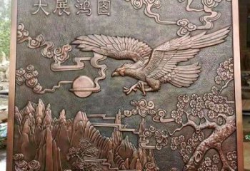 公園老鷹浮雕服務商，景觀雕塑，動物浮雕選定