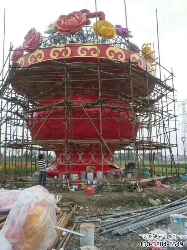 花籃雕塑供求，形象雕塑，景觀藝術公園花籃雕塑優選