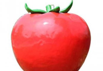 果籃雕塑提供，多彩藝術，中式番茄果籃雕塑通用