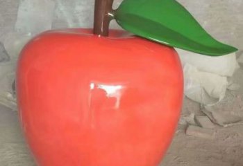 環(huán)境果籃雕塑選定，園林裝飾，大型蘋果果籃雕塑公司