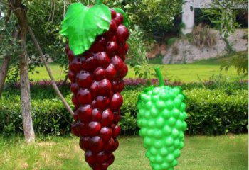 果籃雕塑通用，街頭雕塑，葡萄果籃雕塑標準