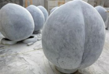 標示果籃雕塑制造商，動態雕塑，桃子果籃雕塑訂做