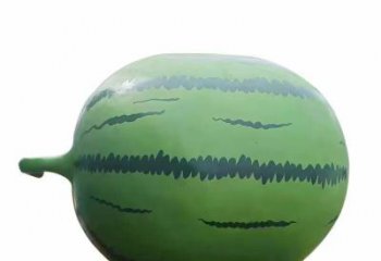 果籃雕塑制造，廣場(chǎng)雕塑，制造西瓜果籃雕塑