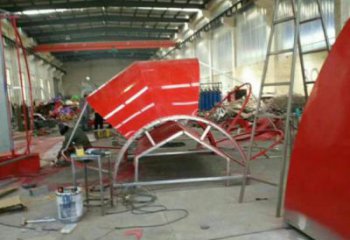 景觀花籃雕塑工程供應(yīng)，花朵組合，鑄銅不銹鋼花籃雕塑工藝供求