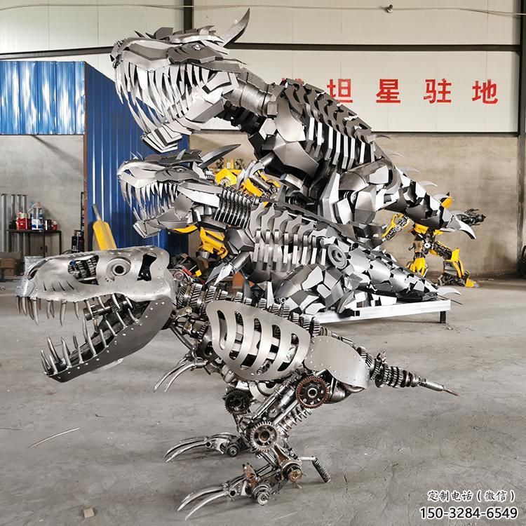 政府機器人雕塑