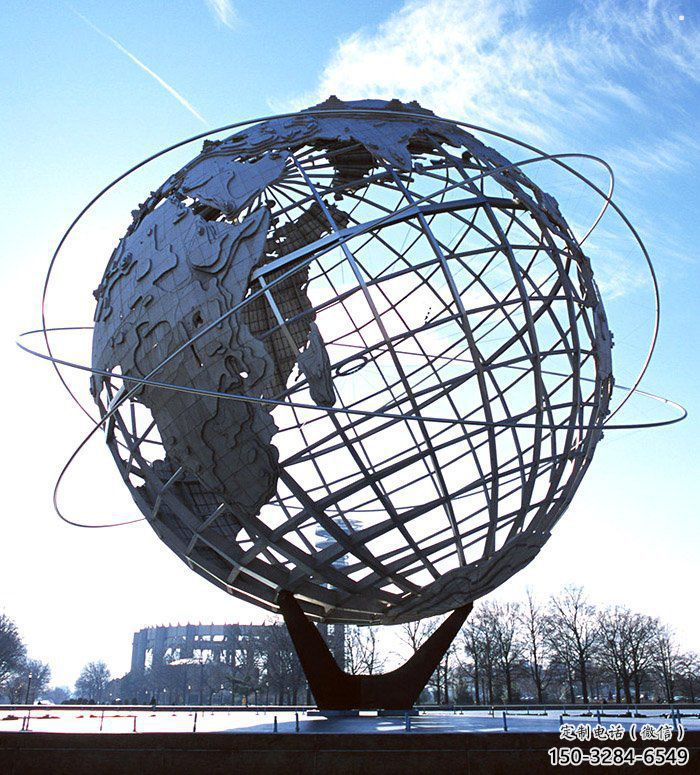 地球儀雕塑生產(chǎn)商，街頭藝術，藝術現(xiàn)代地球儀雕塑精選