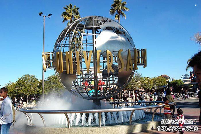 地球儀雕塑制作，校園雕塑，現代地球儀雕塑標準