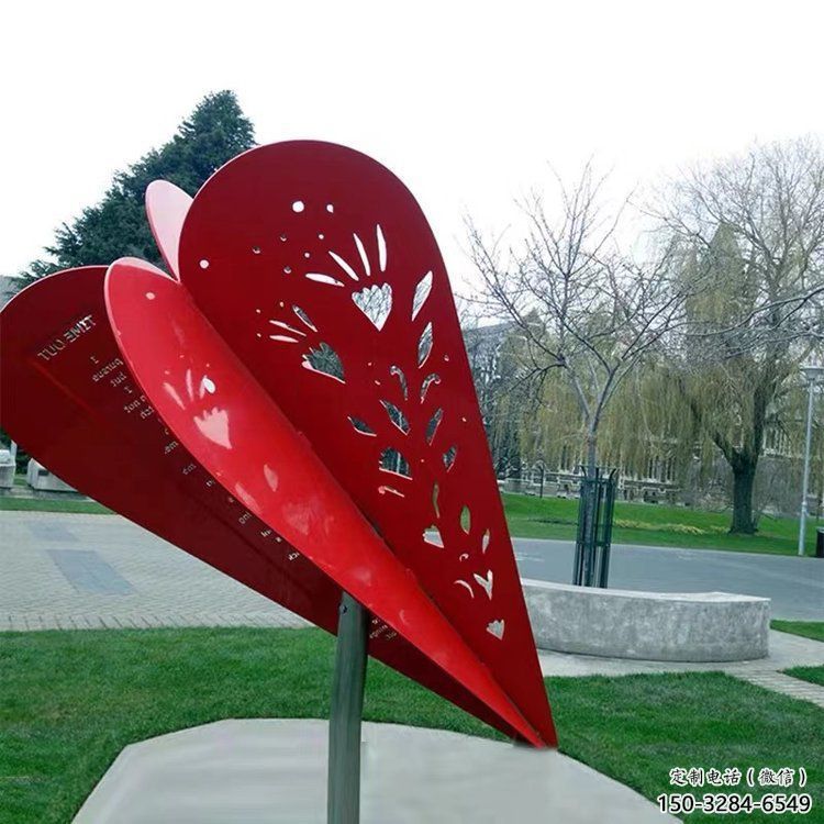 紙船雕塑制作承接，美陳雕塑，折紙船雕塑定制廠家