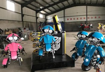 房地產機器人雕塑