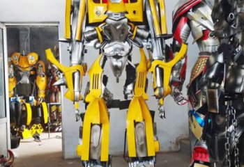 動漫版大黃蜂雕塑