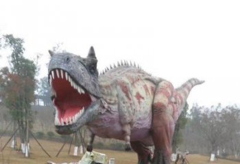 恐龍雕塑生產(chǎn)，廣場(chǎng)雕塑，玻璃鋼恐龍雕塑展品