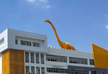 景觀恐龍雕塑供需，彩鋼制作，大型烤漆恐龍雕塑公司