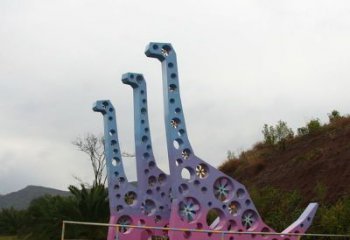 鏤空主題恐龍雕塑生產(chǎn)，透雕系列，戶外恐龍雕塑生產(chǎn)商