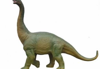 腕龍雕塑觀賞型，標識雕塑，發(fā)聲恐龍雕塑展品