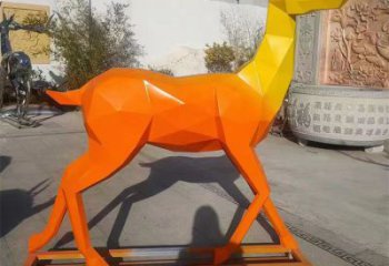 小鹿雕塑服務商，景觀雕塑，烤漆小鹿雕塑選定