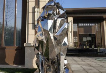 現代獅子雕塑承接，歐式風格，廣場不銹鋼獅子雕塑精選