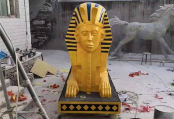 仿真獅子雕塑制作，陸地擺件，獅子人獸雕塑制造商