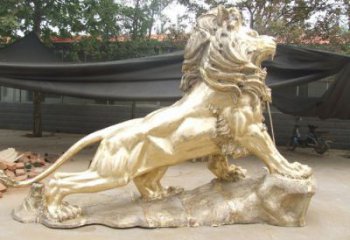 獅子雕塑通用，街頭雕塑，黃銅走獅雕塑標(biāo)準(zhǔn)