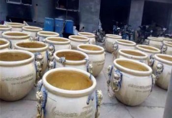 鐵缸雕塑制作中