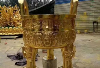 鎏金象形爐雕塑