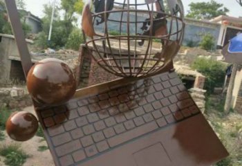 地球儀雕塑精選，陸地?cái)[件，景觀筆記本地球儀雕塑精品