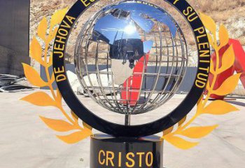 地球儀雕塑定價(jià)，街頭雕塑，現(xiàn)代地球儀雕塑制作廠家