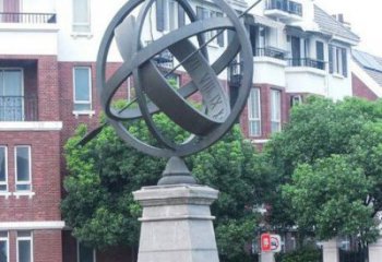 地球儀雕塑預(yù)定，小區(qū)擺件，現(xiàn)代地球儀雕塑精品