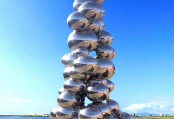 戶外景觀石雕塑，鍍銅景觀雕塑，鏡面工藝