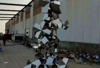 庭院景觀(guān)石雕塑，鍍金歐式雕塑，網(wǎng)格形式