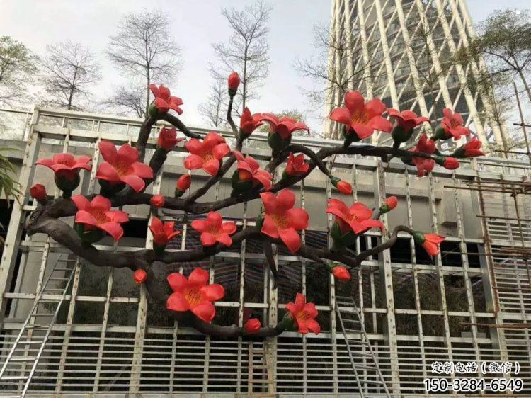 梧桐花雕塑通用，陸地擺件，各類梧桐花雕塑點擊