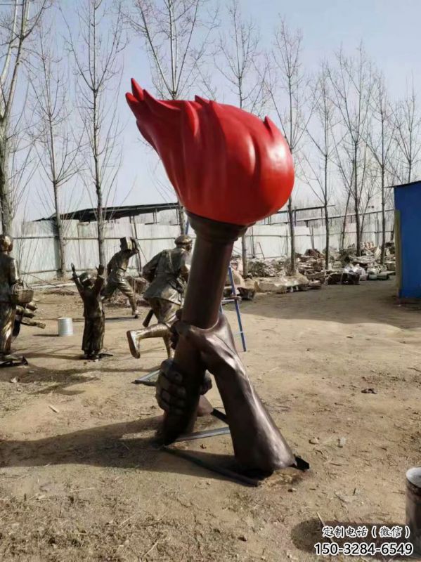 火炬雕塑標準，廣場雕塑，不銹鋼火炬雕塑供給