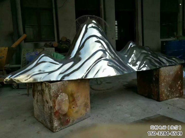 飯店假山雕塑，鍍金歐式雕塑，鍍金工藝