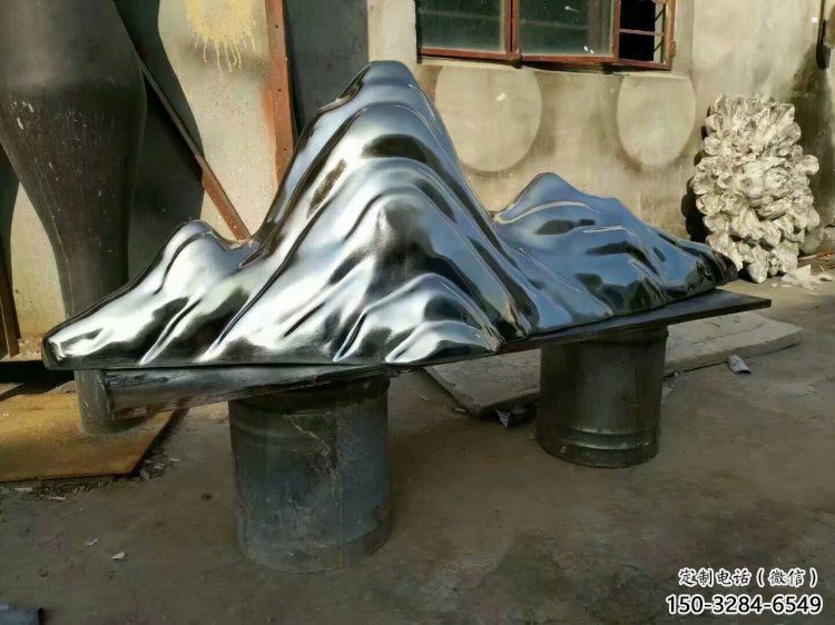 廣場假山雕塑，公園水景雕塑，抽象效果