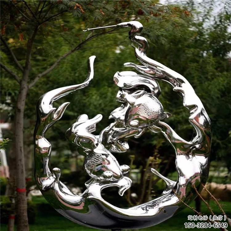 廣場(chǎng)浪花雕塑