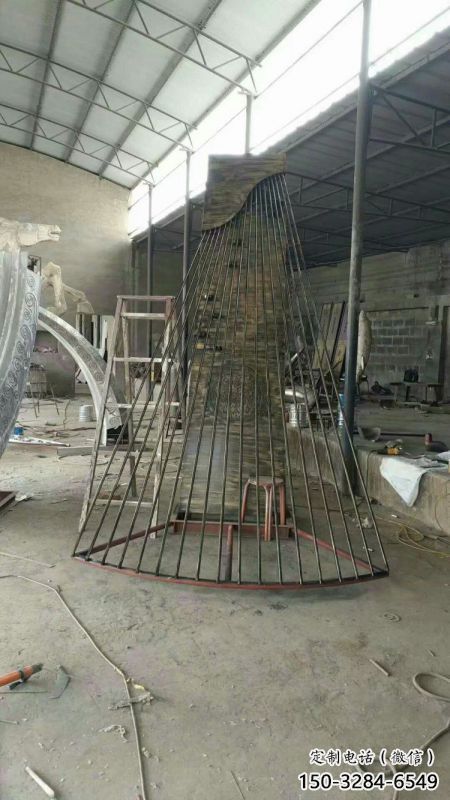 馬頭琴雕塑定做，廣場(chǎng)雕塑，不銹鋼馬頭琴雕塑提供