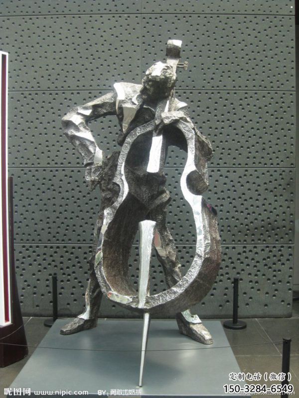提琴雕塑供需，多彩藝術(shù)，不銹鋼提琴雕塑制造商