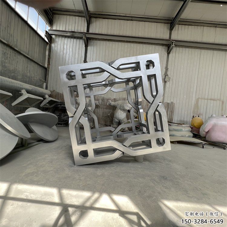 立方體雕塑精選，透雕系列，鏤空立方體雕塑提供